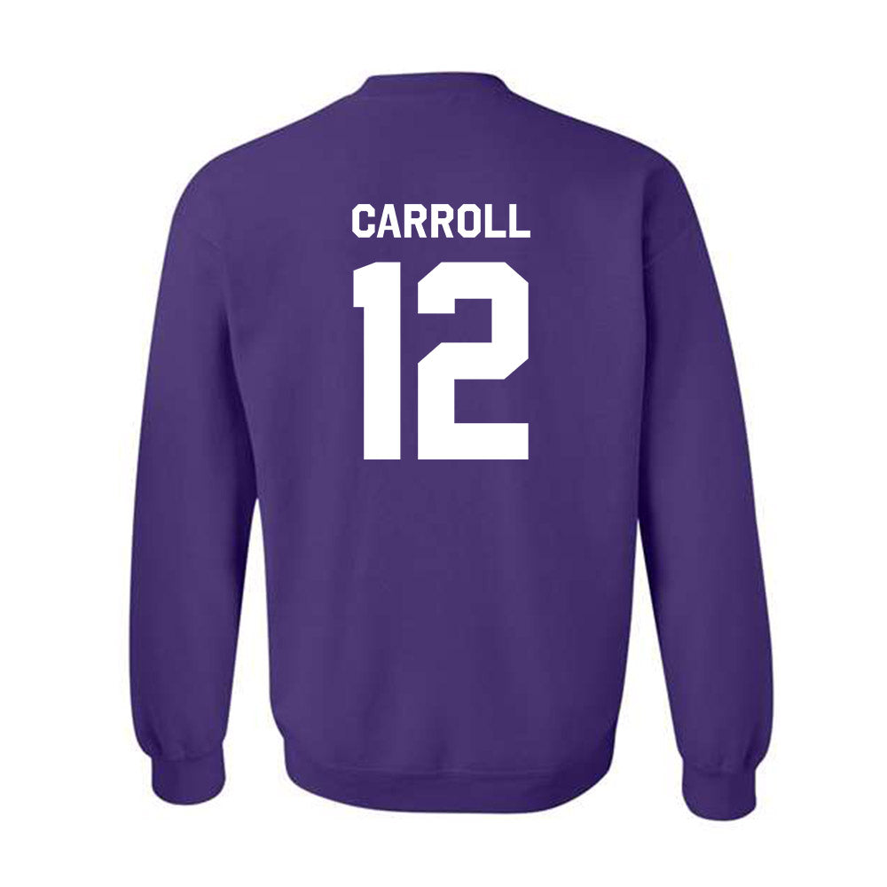 TCU - NCAA Football : Kalen Carroll - Classic Shersey Crewneck Sweatshirt-3