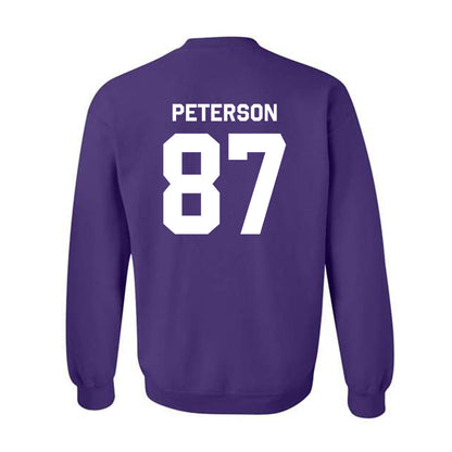 TCU - NCAA Football : Mason Peterson - Classic Shersey Crewneck Sweatshirt-1
