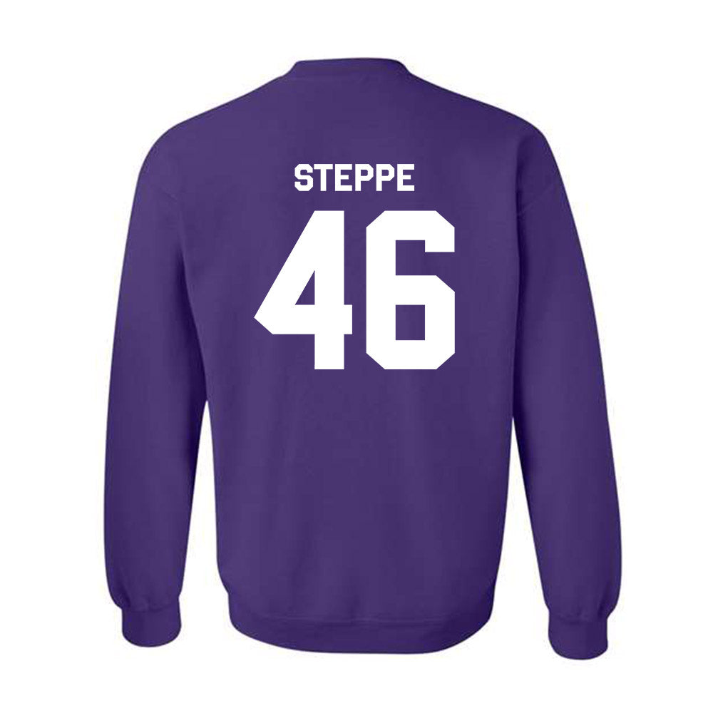 TCU - NCAA Football : Rhett Steppe - Classic Shersey Crewneck Sweatshirt-3