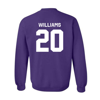 TCU - NCAA Football : Anthony Williams - Classic Shersey Crewneck Sweatshirt-3
