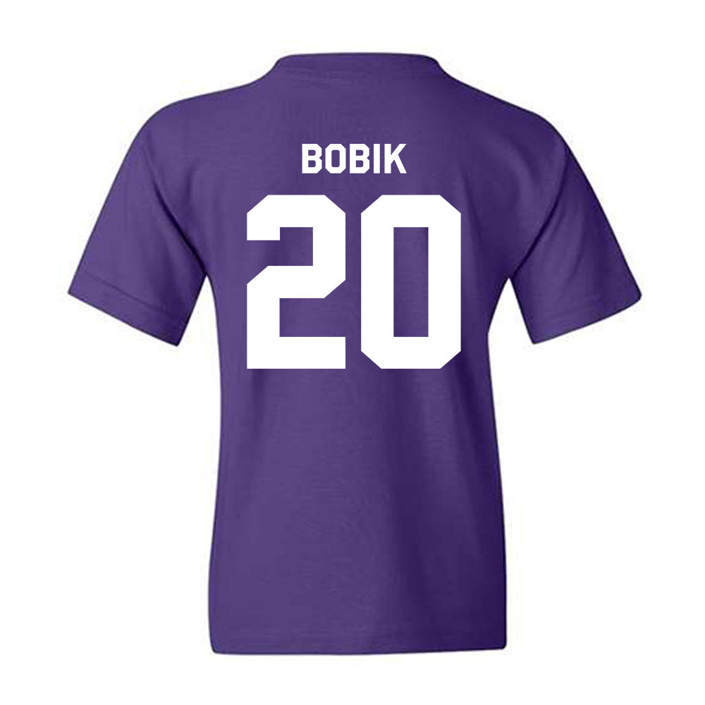 TCU - NCAA Women's Volleyball : Blaykli Bobik - Classic Shersey Youth T-Shirt-1