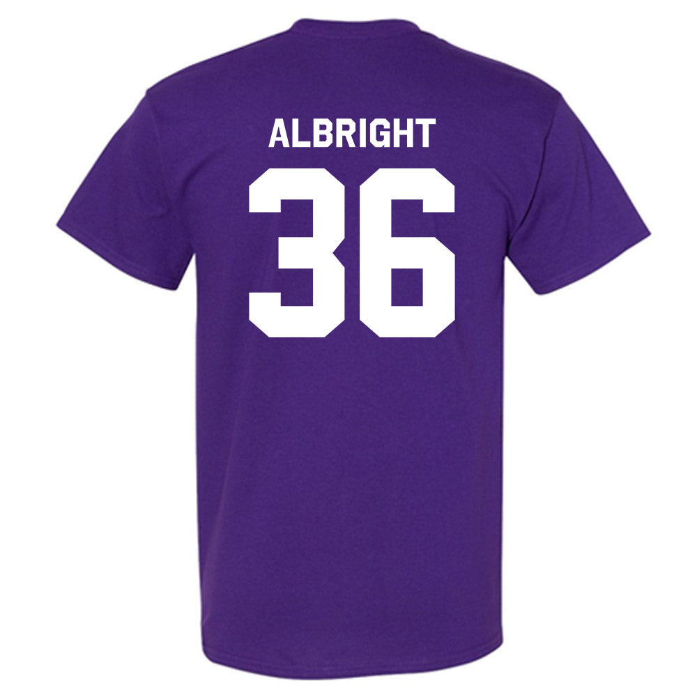 TCU - NCAA Football : Joseph Albright - Classic Shersey T-Shirt-1