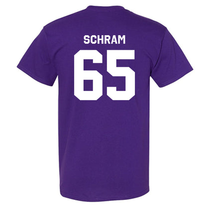 TCU - NCAA Football : Logan Schram - Classic Shersey T-Shirt-1