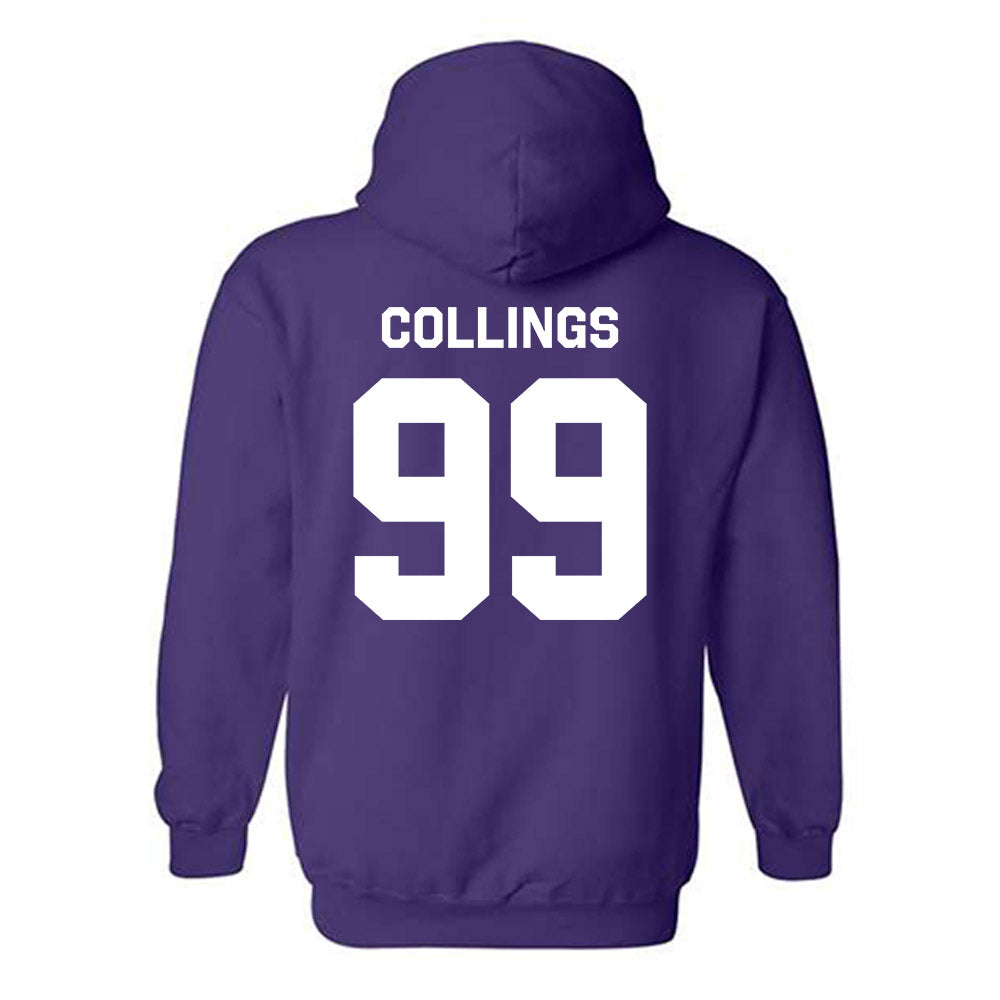TCU - NCAA Women's Soccer : Eliza Collings - Classic Shersey Hooded Sweatshirt-3
