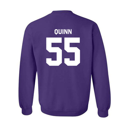 TCU - NCAA Baseball : Walter Quinn - Classic Shersey Crewneck Sweatshirt-1
