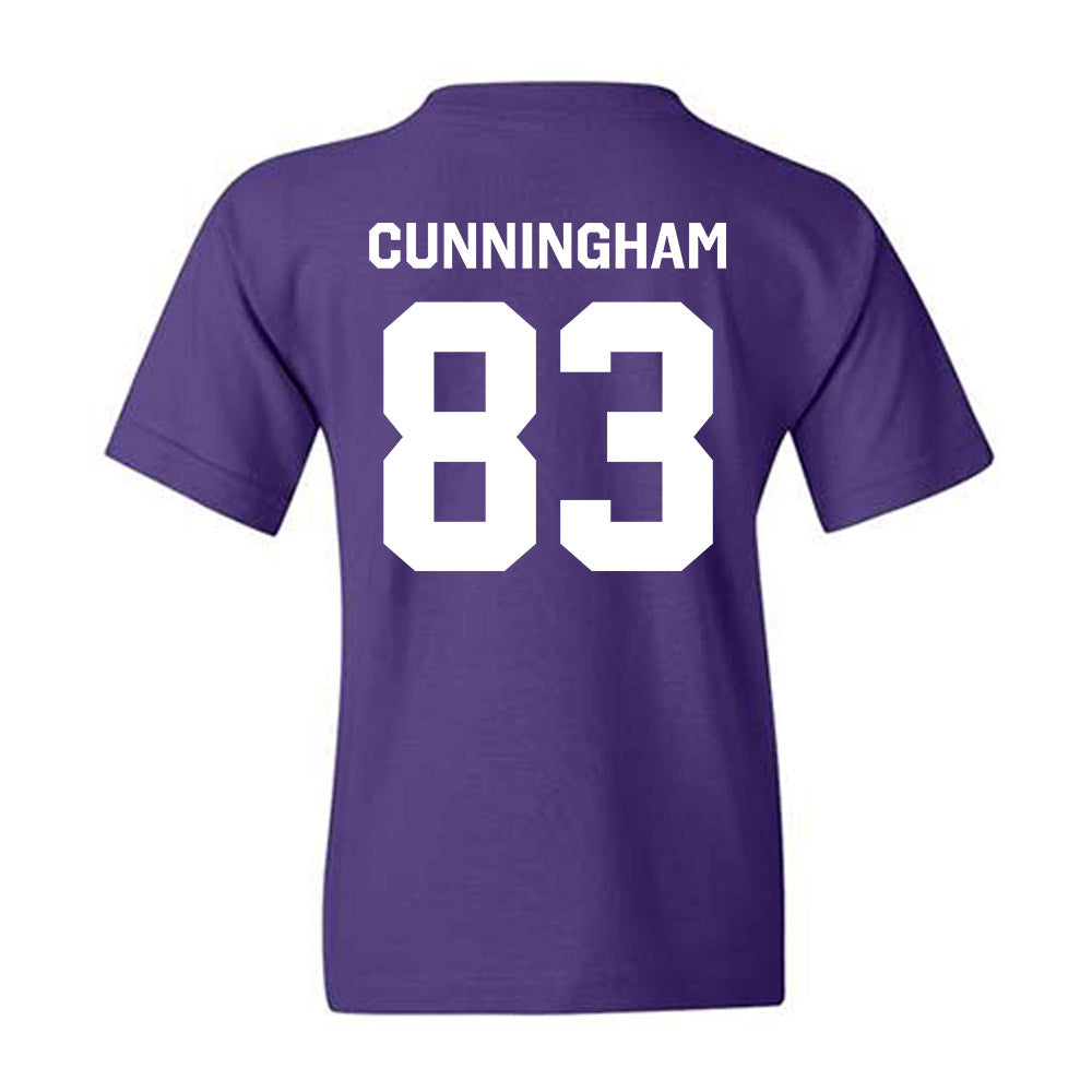 TCU - NCAA Football : Keagan Cunningham - Classic Shersey Youth T-Shirt-1