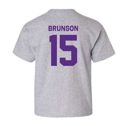 TCU - NCAA Baseball : Chase Brunson - Classic Shersey Youth T-Shirt-1