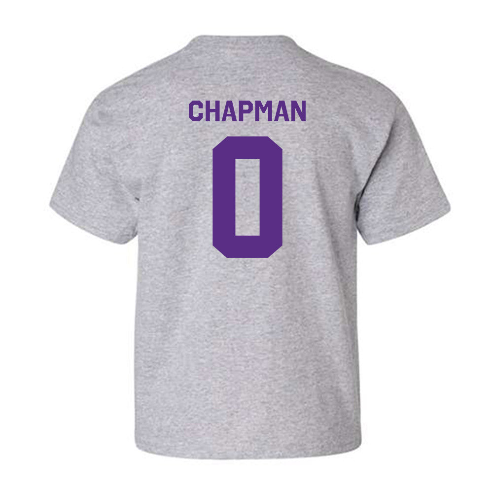 TCU - NCAA Football : Zach Chapman - Classic Shersey Youth T-Shirt-1