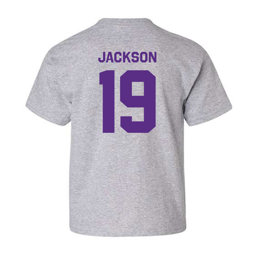 TCU - NCAA Football : Kylin Jackson - Classic Shersey Youth T-Shirt-1