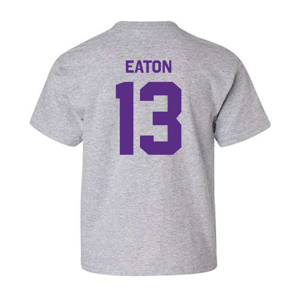 TCU - NCAA Baseball : Cole Eaton - Classic Shersey Youth T-Shirt-1