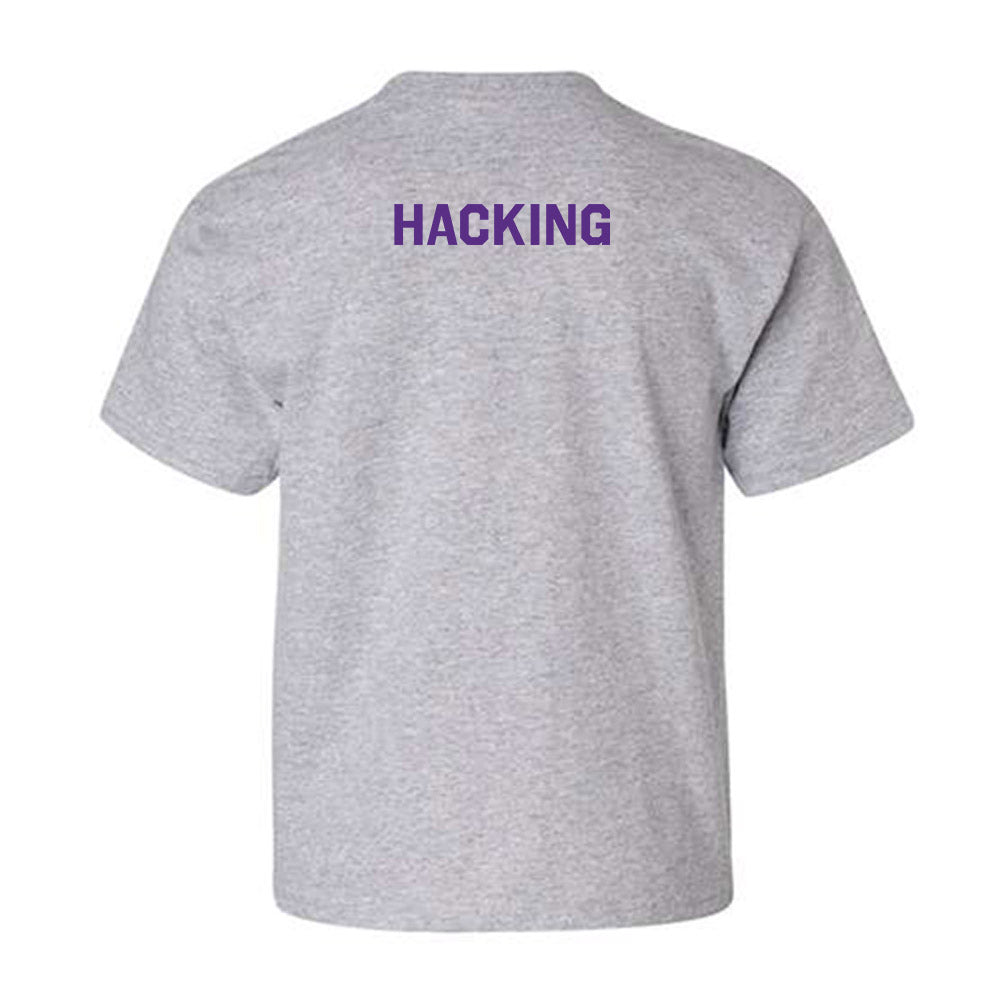 TCU - NCAA Equestrian : Cassandra Hacking - Classic Shersey Youth T-Shirt-1
