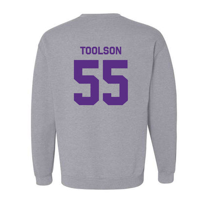 TCU - NCAA Men's Basketball : Tanner Toolson - Classic Shersey Crewneck Sweatshirt-1