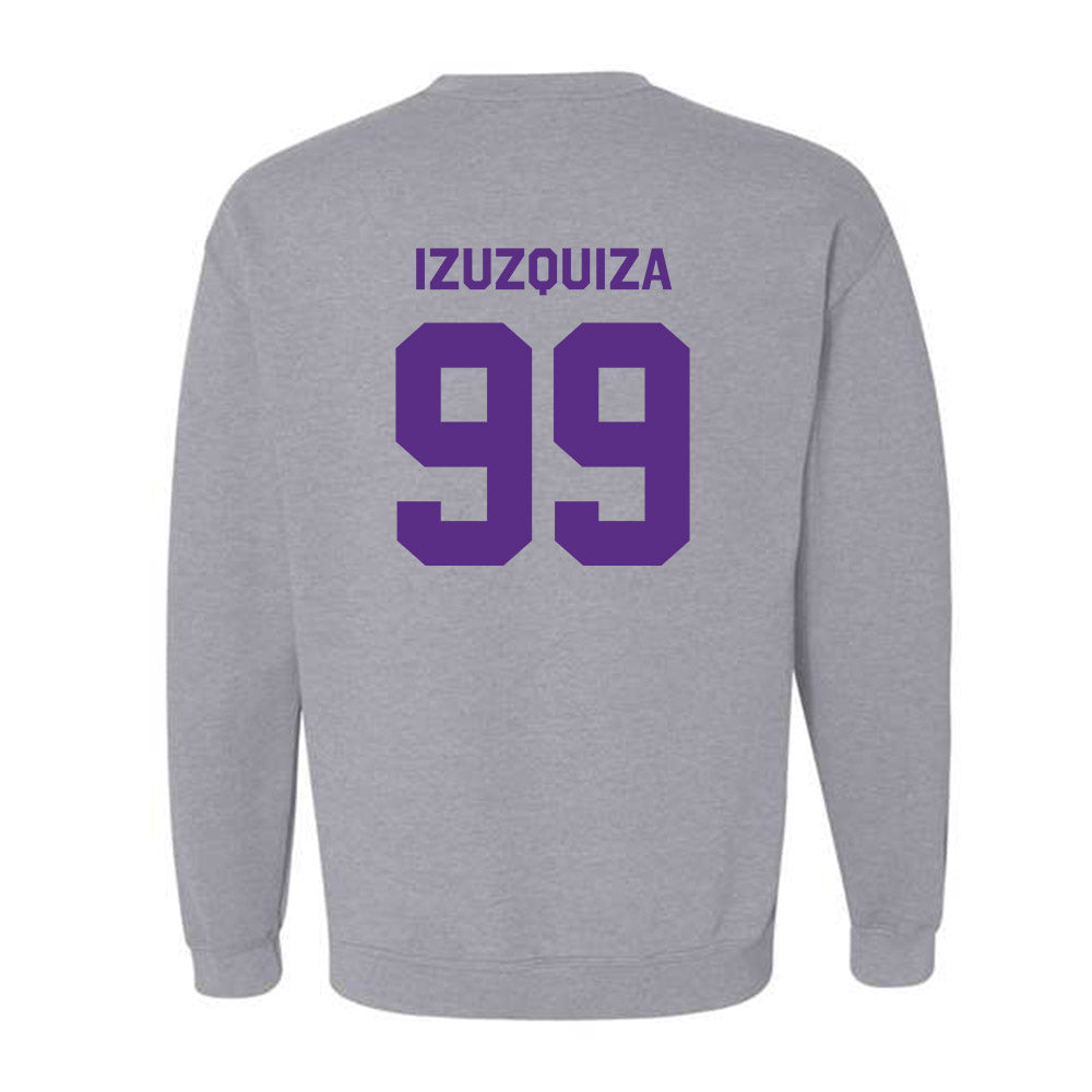 TCU - NCAA Beach Volleyball : Sofia Izuzquiza - Classic Shersey Crewneck Sweatshirt-1