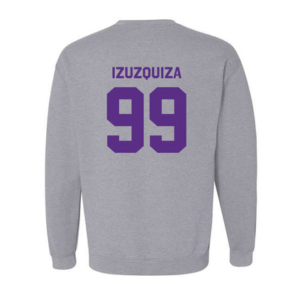 TCU - NCAA Beach Volleyball : Sofia Izuzquiza - Classic Shersey Crewneck Sweatshirt-1