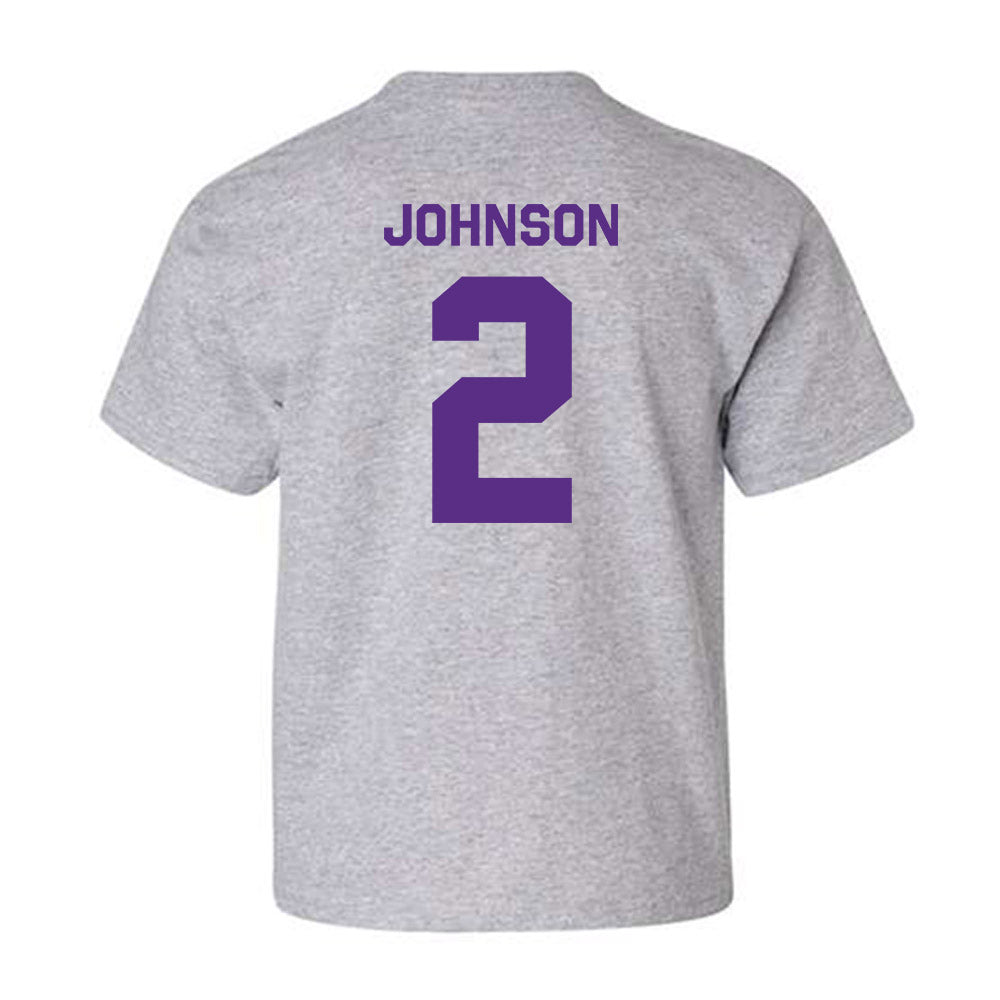 TCU - NCAA Football : Jamel Johnson - Classic Shersey Youth T-Shirt-1