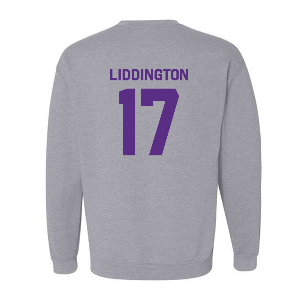 TCU - NCAA Baseball : Rob Liddington - Classic Shersey Crewneck Sweatshirt-1