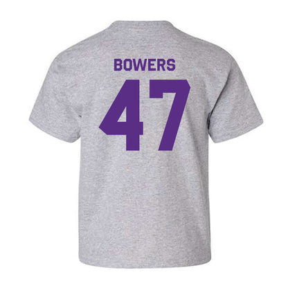 TCU - NCAA Football : Aaron Bowers - Classic Shersey Youth T-Shirt-1