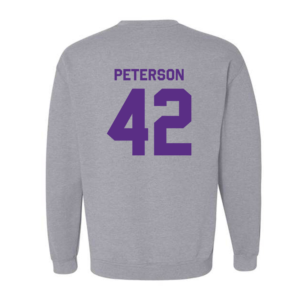 TCU - NCAA Football : Sebastian Peterson - Classic Shersey Crewneck Sweatshirt-1