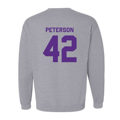 TCU - NCAA Football : Sebastian Peterson - Classic Shersey Crewneck Sweatshirt-1