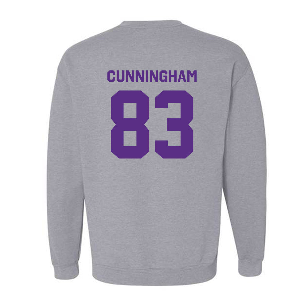 TCU - NCAA Football : Keagan Cunningham - Classic Shersey Crewneck Sweatshirt-1