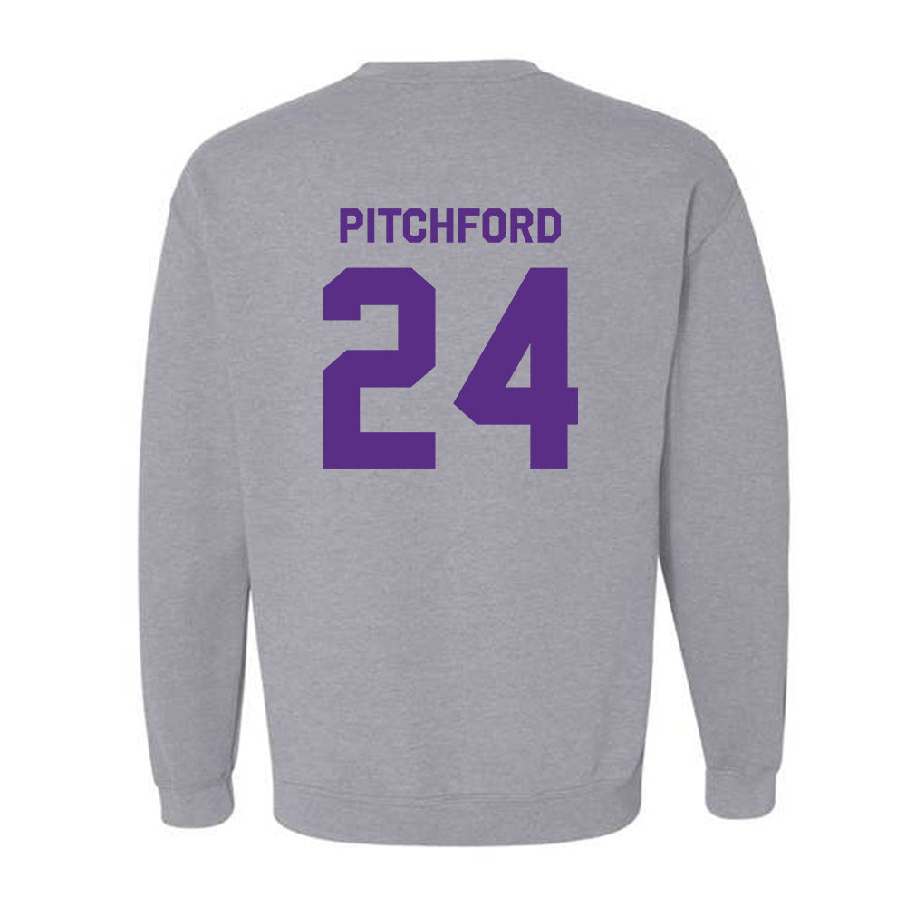 TCU - NCAA Football : Joe Pitchford - Classic Shersey Crewneck Sweatshirt-1
