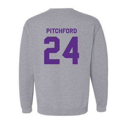 TCU - NCAA Football : Joe Pitchford - Classic Shersey Crewneck Sweatshirt-1