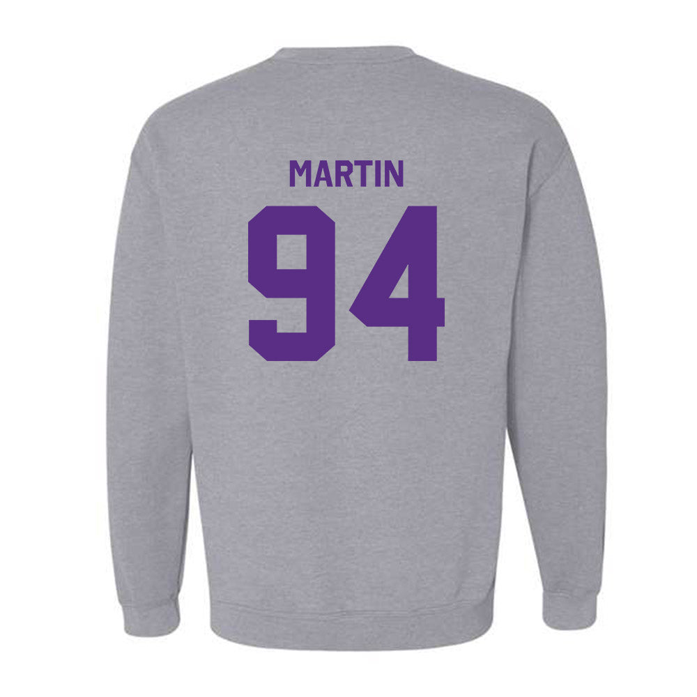 TCU - NCAA Football : Jared Martin - Classic Shersey Crewneck Sweatshirt-1
