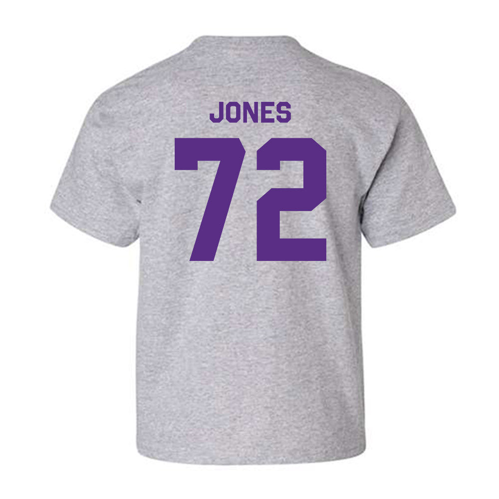 TCU - NCAA Football : Jackson Jones - Classic Shersey Youth T-Shirt-1