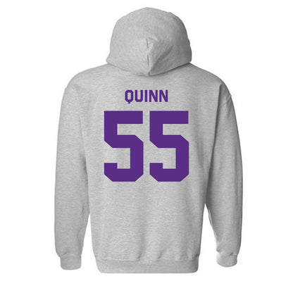 TCU - NCAA Baseball : Walter Quinn - Classic Shersey Hooded Sweatshirt-1