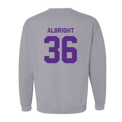 TCU - NCAA Football : Joseph Albright - Classic Shersey Crewneck Sweatshirt-1