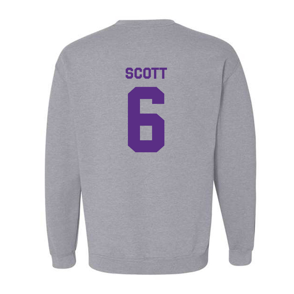 TCU - NCAA Football : Jeremy Scott - Classic Shersey Crewneck Sweatshirt-1