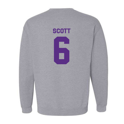 TCU - NCAA Football : Jeremy Scott - Classic Shersey Crewneck Sweatshirt-1