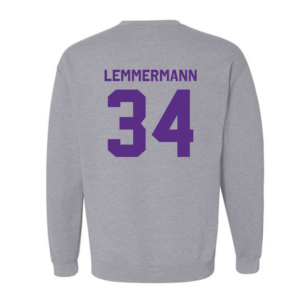 TCU - NCAA Football : Kyle Lemmermann - Classic Shersey Crewneck Sweatshirt-1