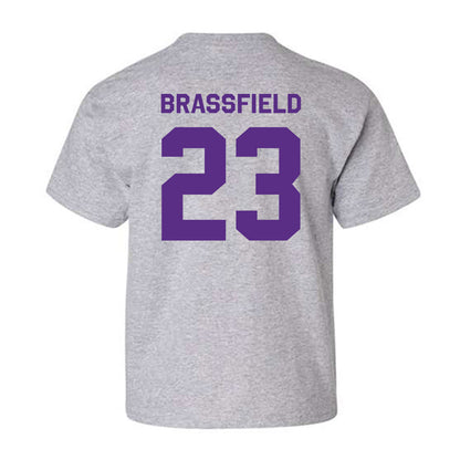 TCU - NCAA Baseball : Mason Brassfield - Classic Shersey Youth T-Shirt-1