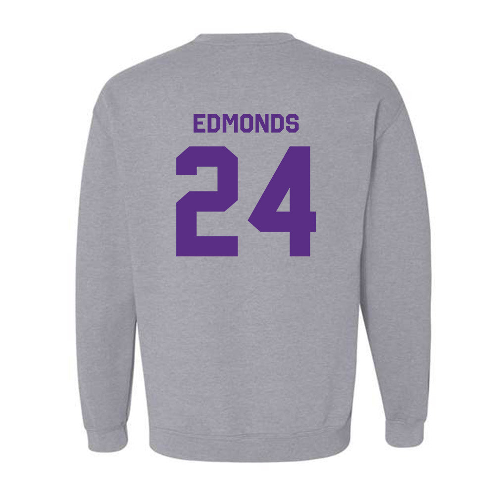 TCU - NCAA Men's Basketball : Xavier Edmonds - Classic Shersey Crewneck Sweatshirt-1