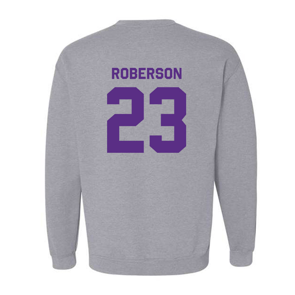 TCU - NCAA Women's Basketball : Aaliyah Roberson - Classic Shersey Crewneck Sweatshirt-1