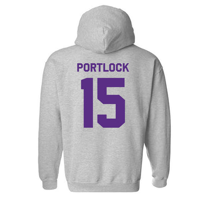 TCU - NCAA Women's Basketball : Sarah Portlock - Classic Shersey Hooded Sweatshirt-1