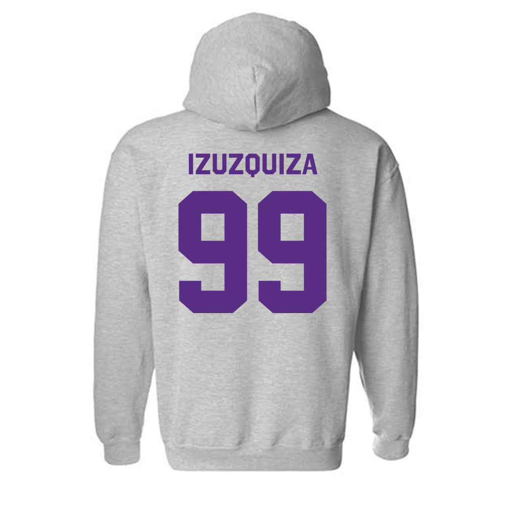 TCU - NCAA Beach Volleyball : Sofia Izuzquiza - Classic Shersey Hooded Sweatshirt-1