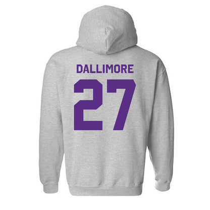 TCU - NCAA Baseball : Brady Dallimore - Classic Shersey Hooded Sweatshirt-1