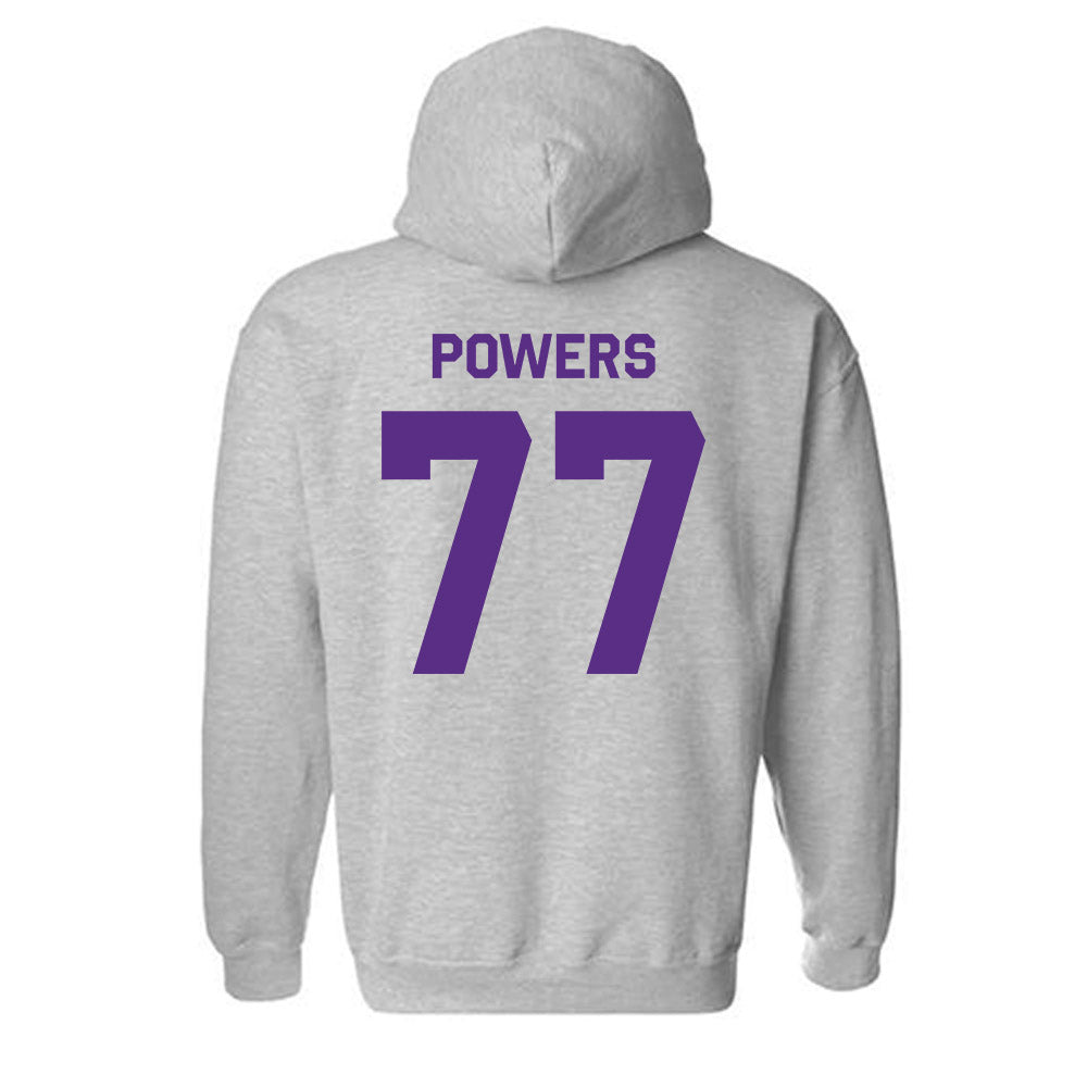 TCU - NCAA Football : Cooper Powers - Classic Shersey Hooded Sweatshirt-1