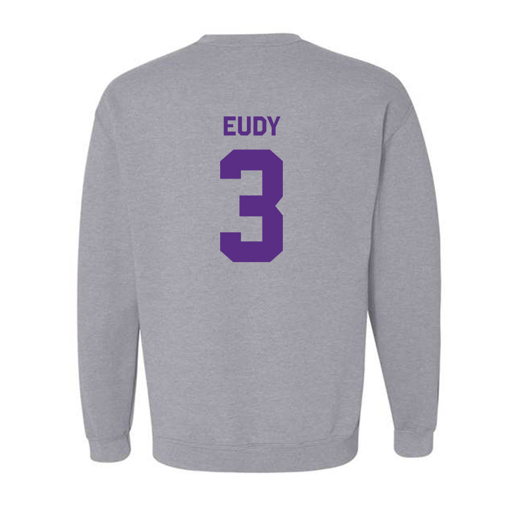 TCU - NCAA Baseball : Kade Eudy - Classic Shersey Crewneck Sweatshirt-1