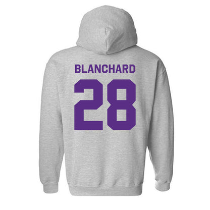 TCU - NCAA Baseball : Colin Blanchard - Classic Shersey Hooded Sweatshirt-1