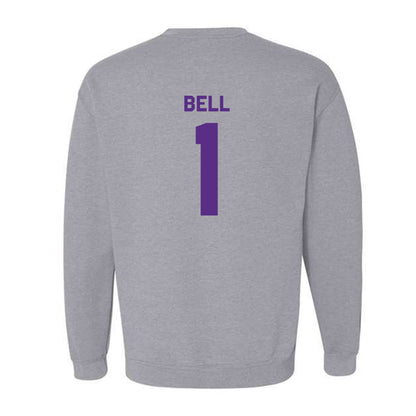 TCU - NCAA Baseball : Jack Bell - Classic Shersey Crewneck Sweatshirt-1