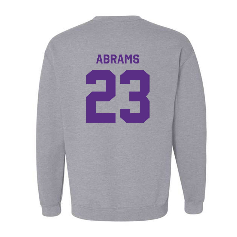 TCU - NCAA Football : Keylan Abrams - Classic Shersey Crewneck Sweatshirt-1