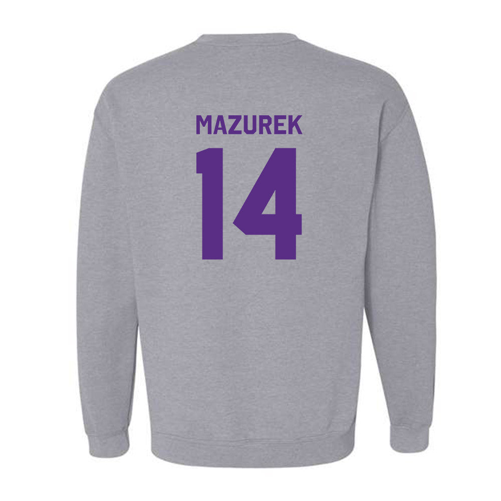 TCU - NCAA Women's Basketball : Natalie Mazurek - Classic Shersey Crewneck Sweatshirt-1