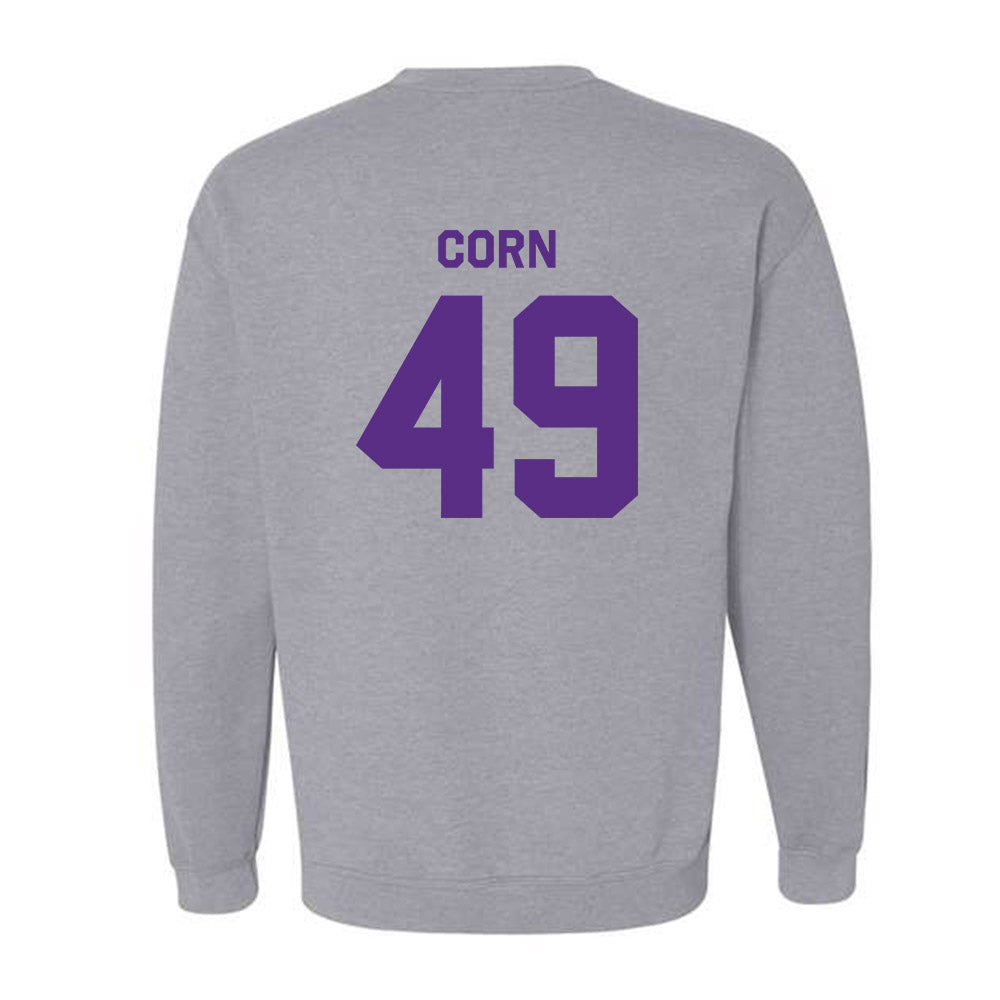 TCU - NCAA Football : Anders Corn - Classic Shersey Crewneck Sweatshirt-1