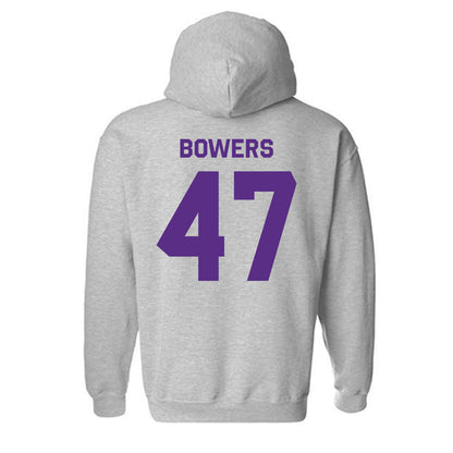 TCU - NCAA Football : Aaron Bowers - Classic Shersey Hooded Sweatshirt-1