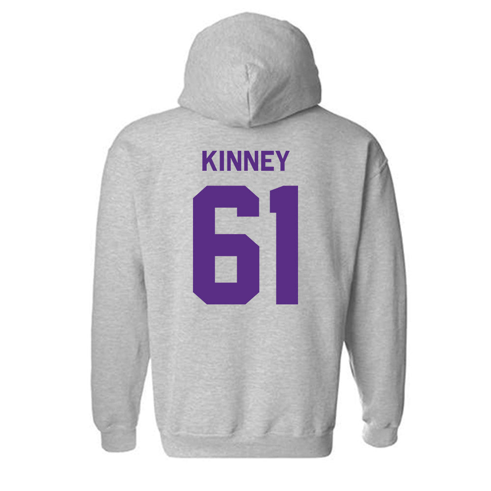 TCU - NCAA Football : Dylan Kinney - Classic Shersey Hooded Sweatshirt-1