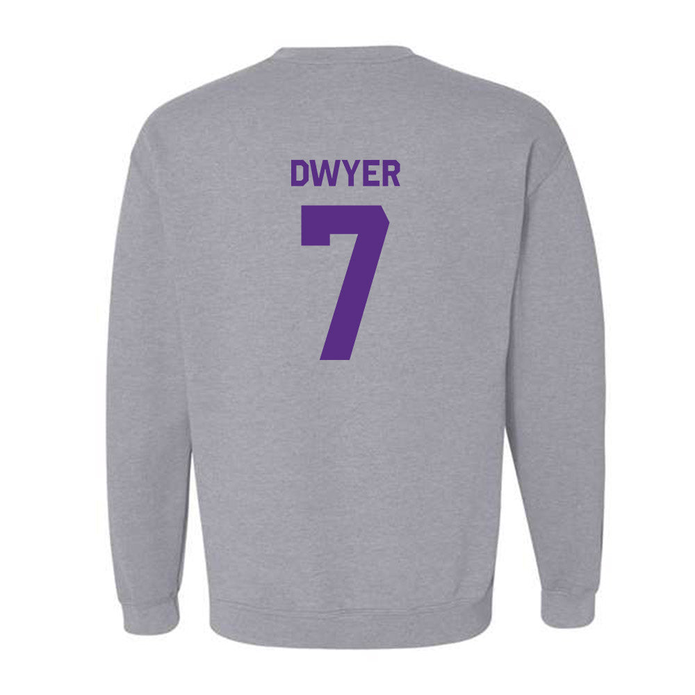 TCU - NCAA Football : Jordan Dwyer - Classic Shersey Crewneck Sweatshirt-1