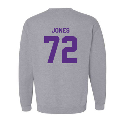 TCU - NCAA Football : Jackson Jones - Classic Shersey Crewneck Sweatshirt-1